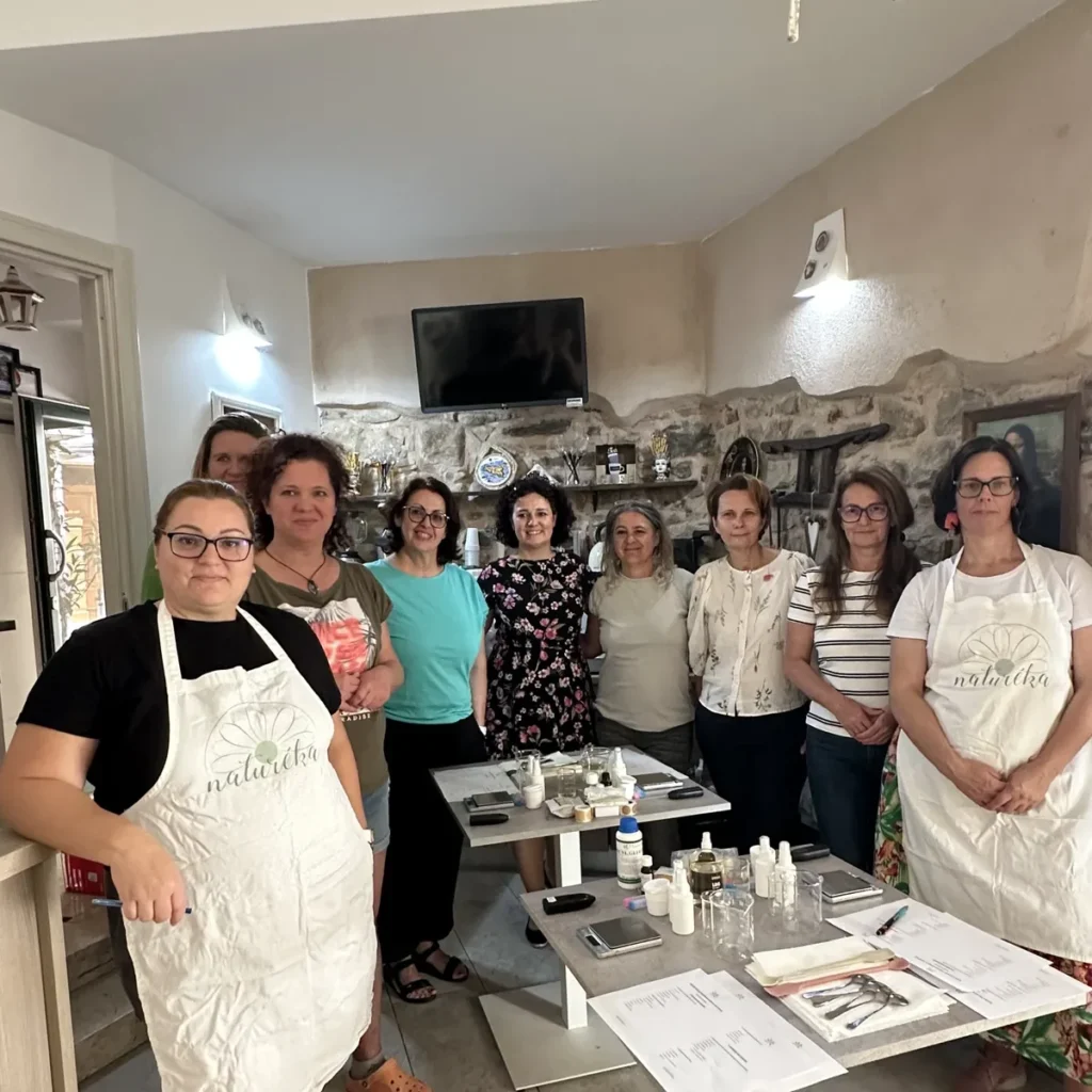 Naturéka natúrkozmetikum-workshop csoportja