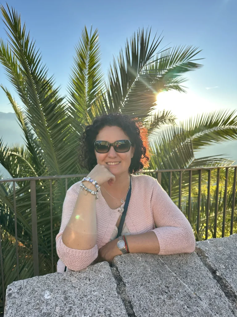 Karácsony Réka a tenerifei táborban